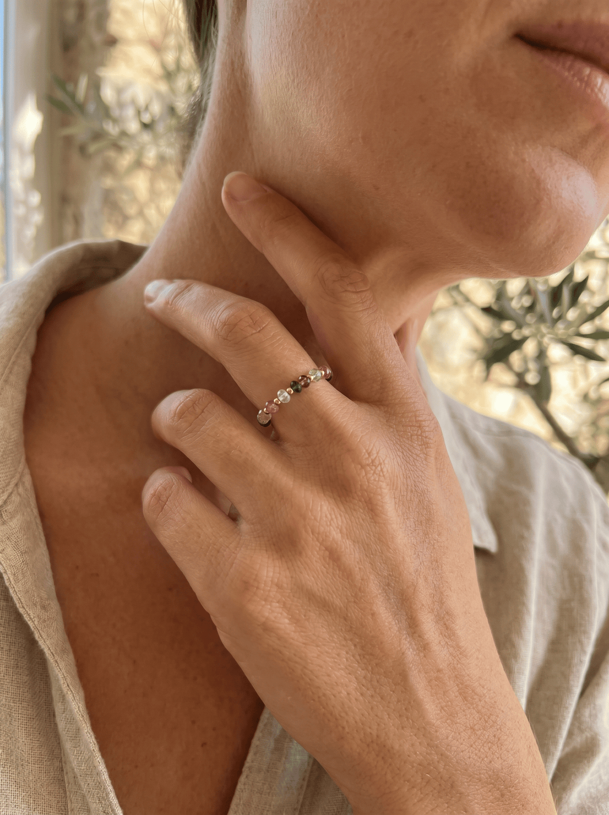 Bague Good Vibes - Tourmaline - Joia Bijou