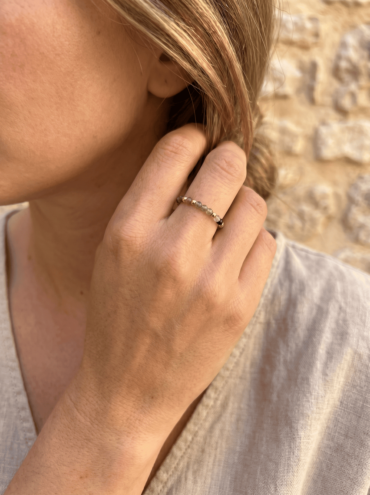 Bague Good Vibes - Tourmaline - Joia Bijou