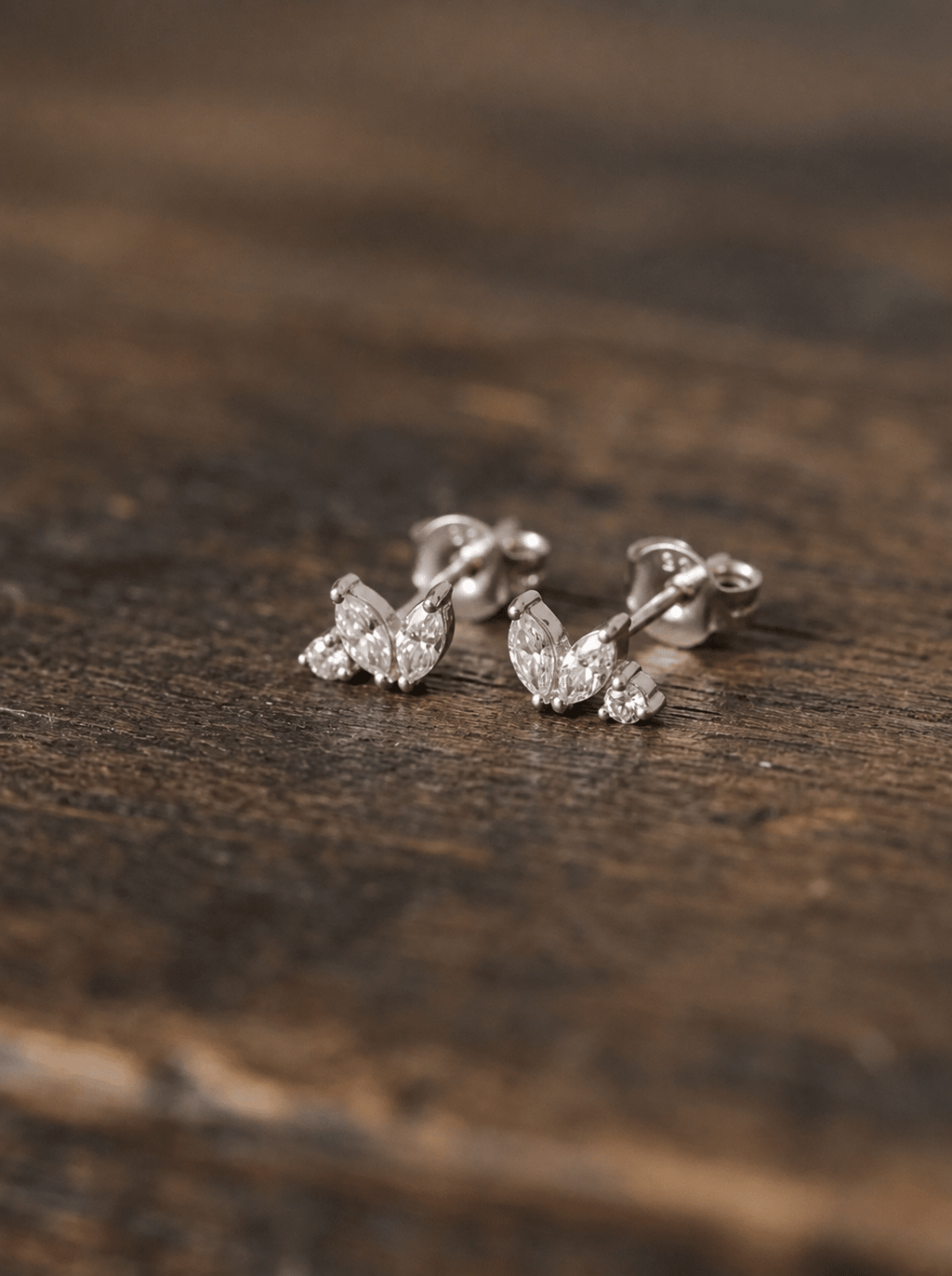 Boucle d’Oreille June – Plaqué Or ou Argent 925 - Joia Bijou