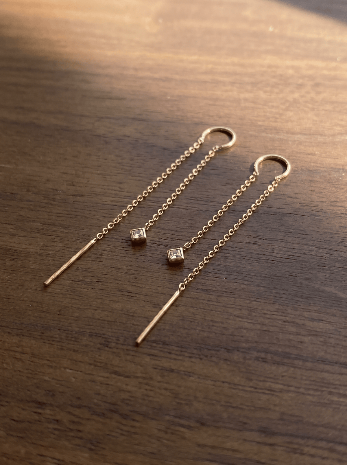 Boucles d’oreilles Drop – Plaqué Or 750/000 ou Argent 925 - Joia Bijou