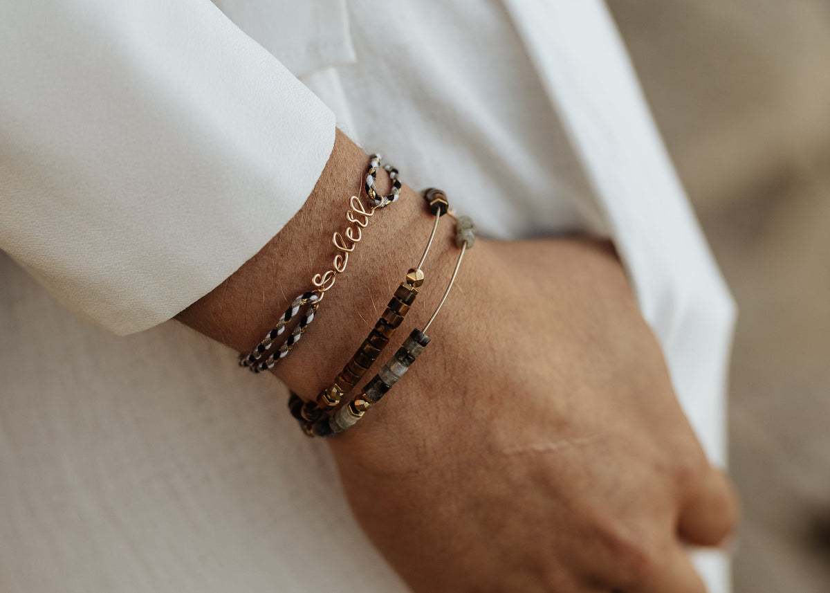 Bracelet Cordon Personnalisé - Joia Bijou