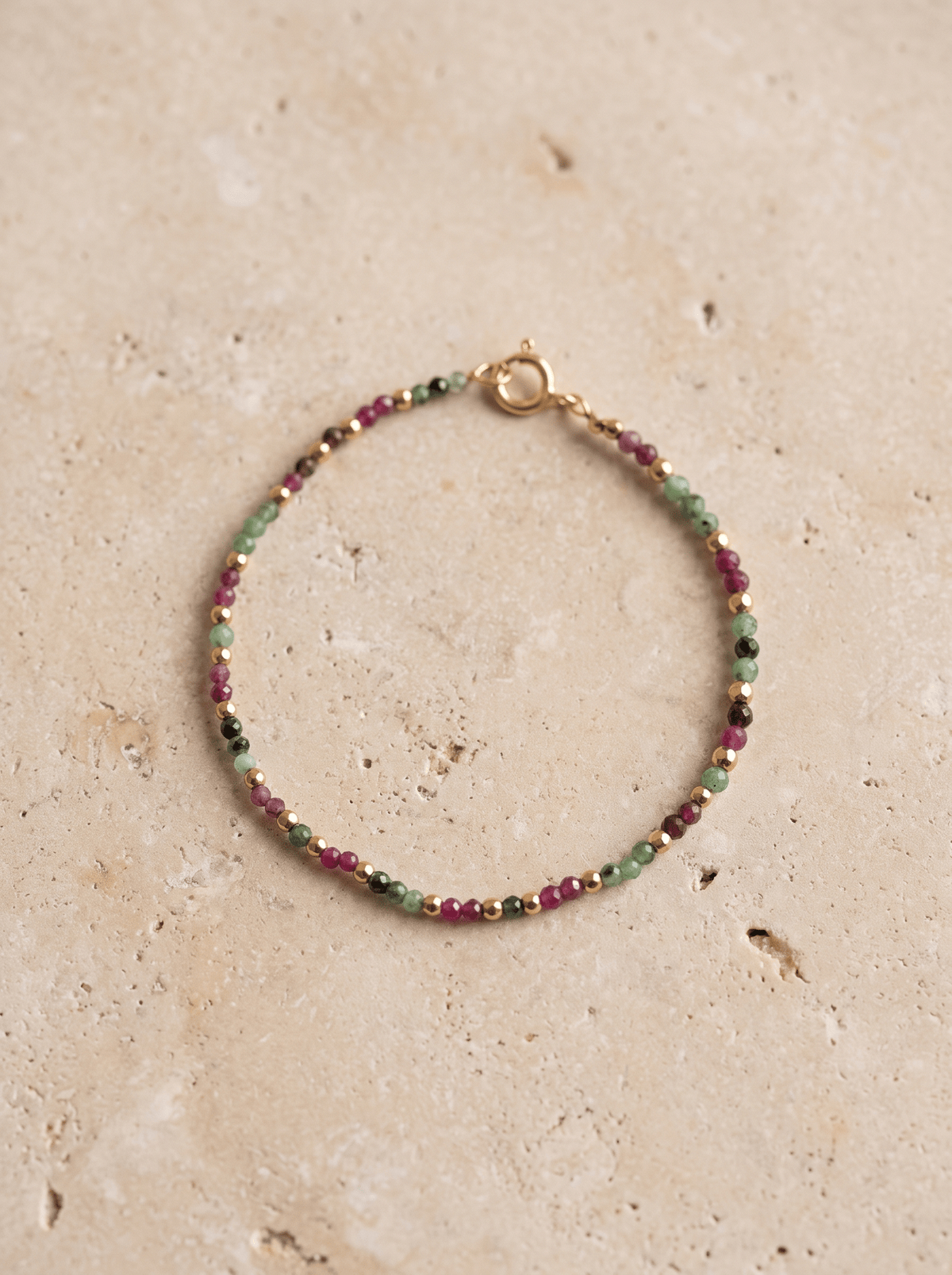 Bracelet Desire – Rubis & Rubis Zoisite - Joia Bijou