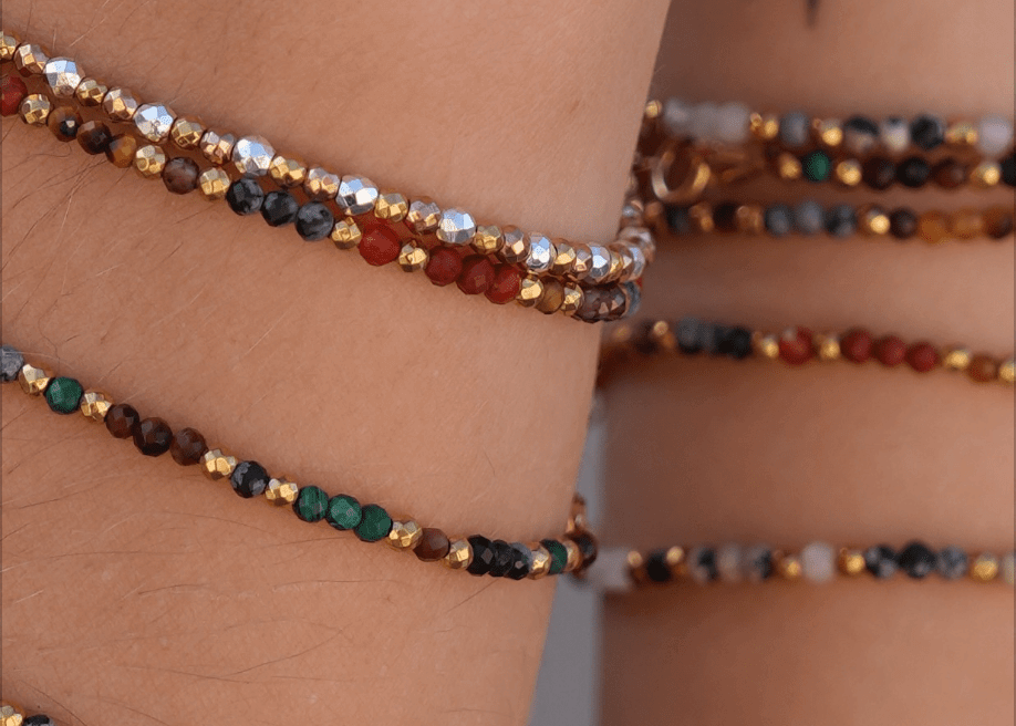 Bracelets Tiny Stones - Vitality 🏮 - Joia Bijou