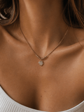 Collier Alix — Cristal de roche & hématites - Joia Bijou