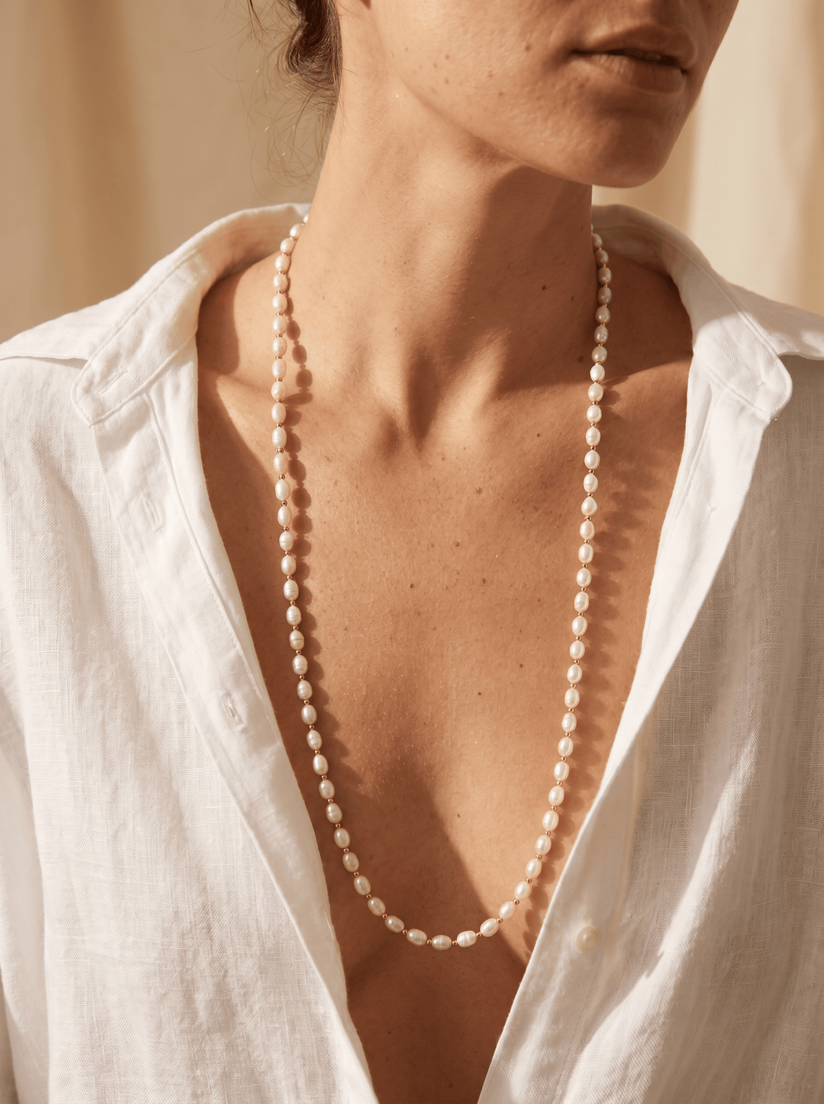 Collier Ondine - Gold Filled 14k et Perles de Culture - Joia Bijou