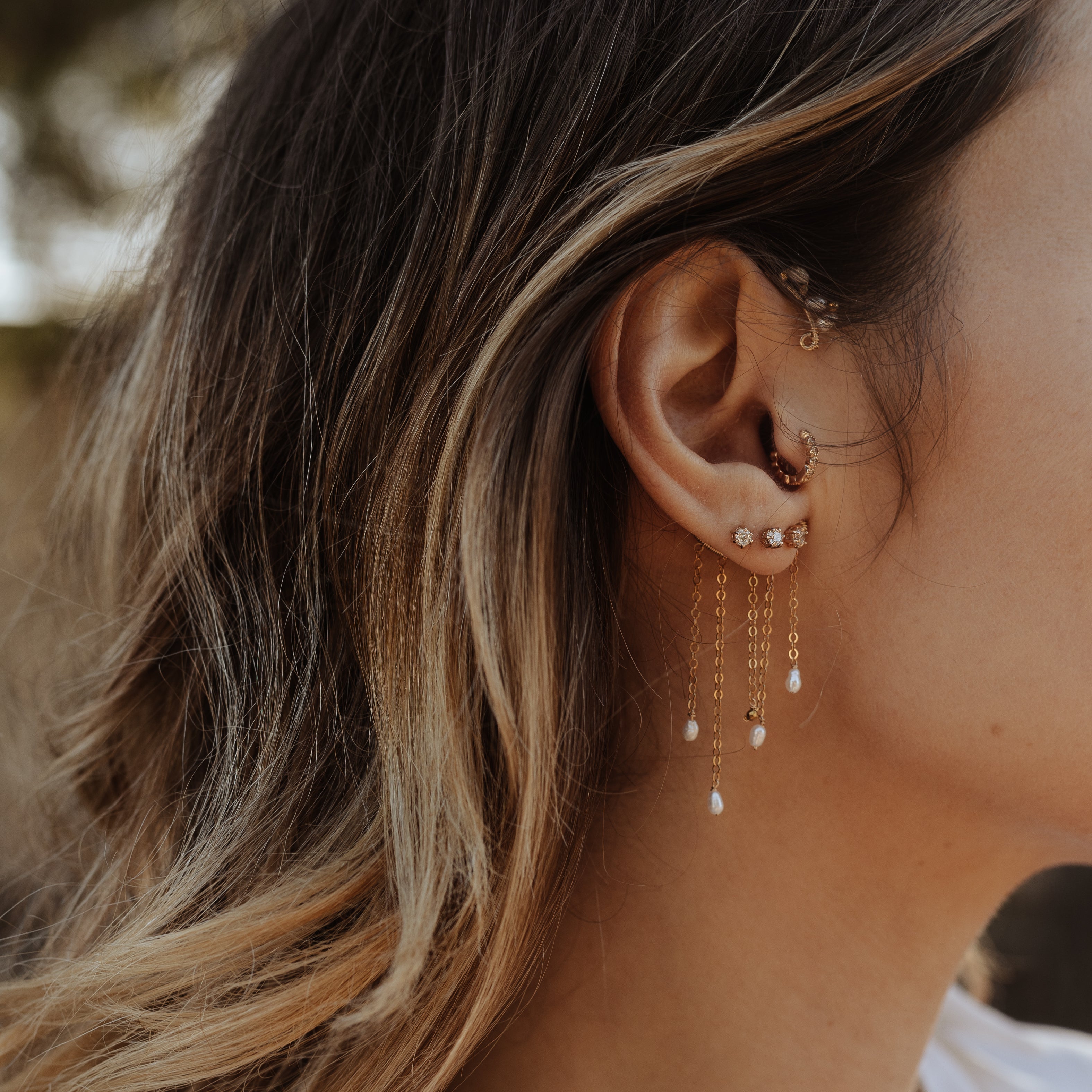 Cuff Bijou d'oreille Rain - Joia Bijou